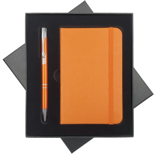 Bloco de Notas Com Caneta e Caixa -A6-6+9997B+A6-BOX
