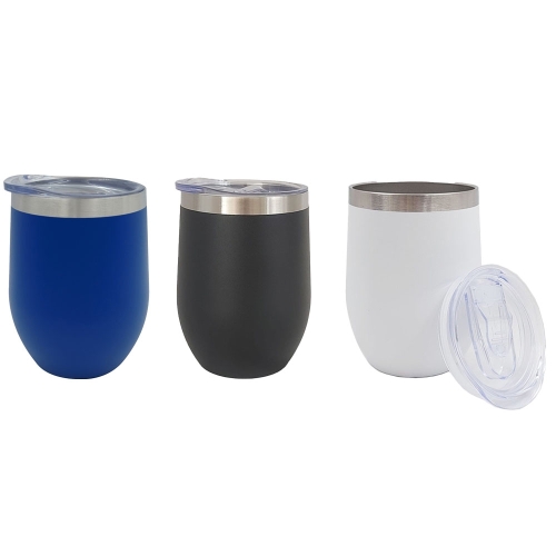 Copo Térmico Em Inox Com Tampa Em Acrílico 320ML-BZR-350