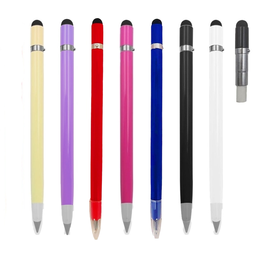 Caneta / Lápis Infinito Com Ponta De Liga Metálica Com Grafite Com Borracha-21036P