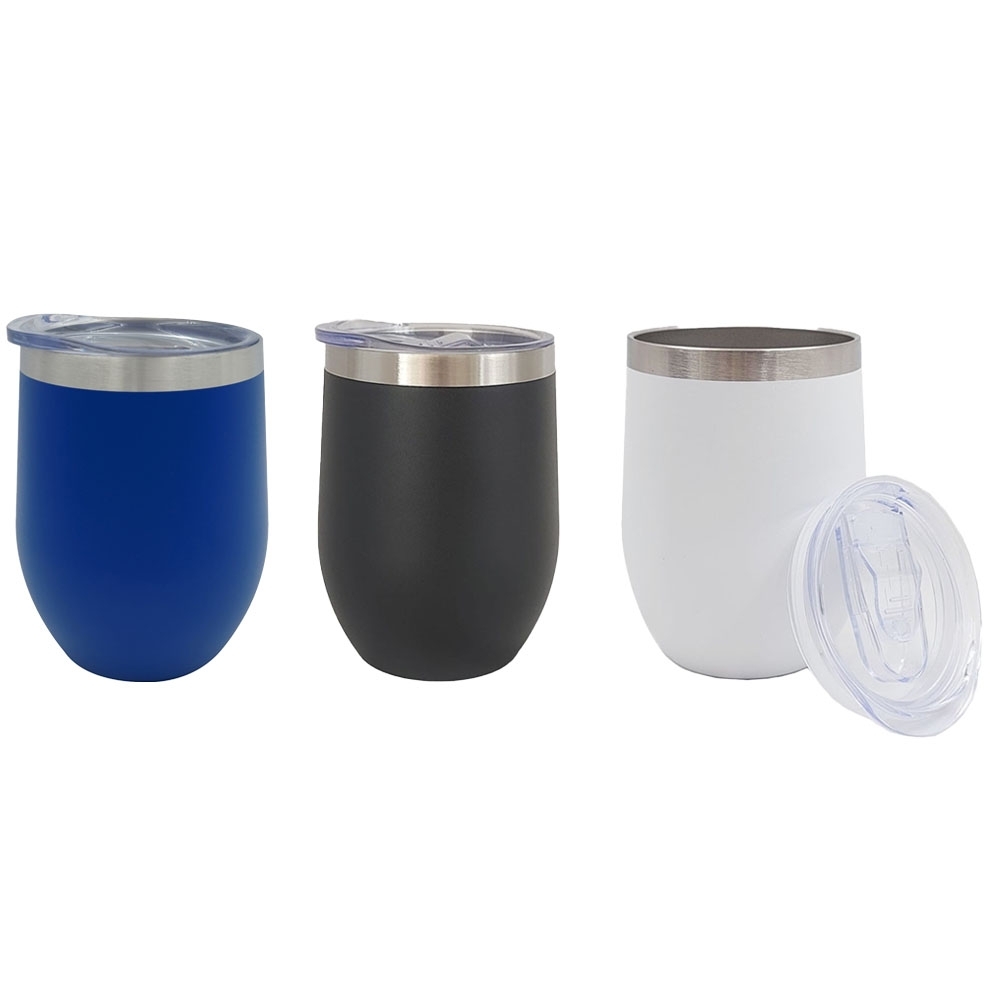 Copo Térmico Em Inox Com Tampa Em Acrílico 320ML-BZR-350