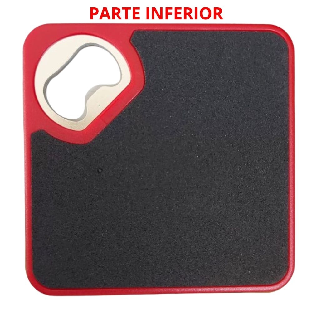 Porta Copo Com Abridor De Garrafa