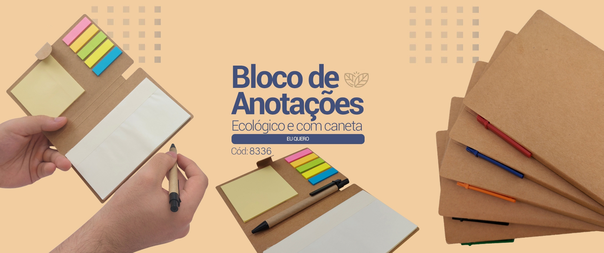 Bloco De Anotações 8336