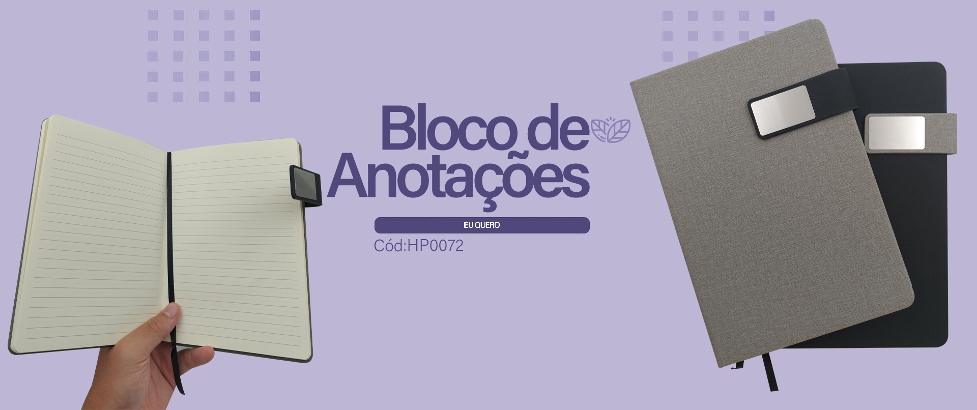 Bloco De Anotações HP0072