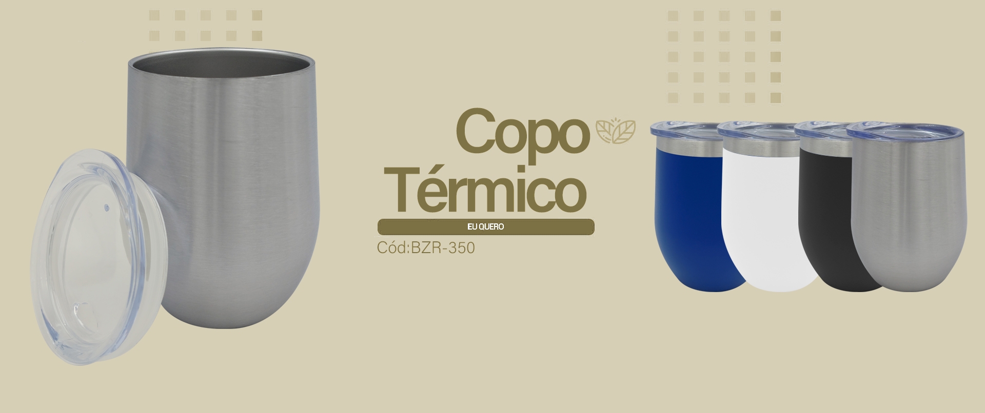 Copo Térmico BZR-350