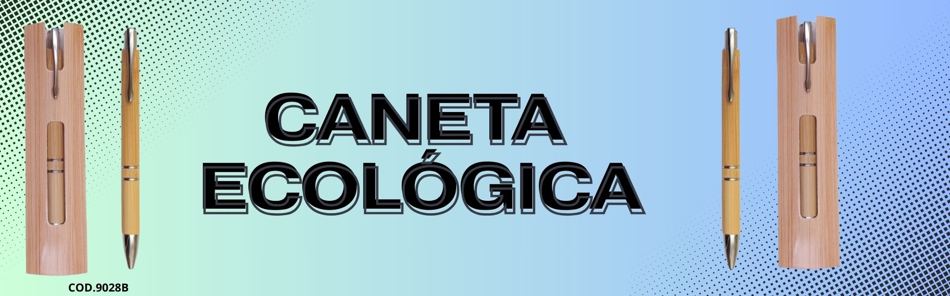 caneta em bambu